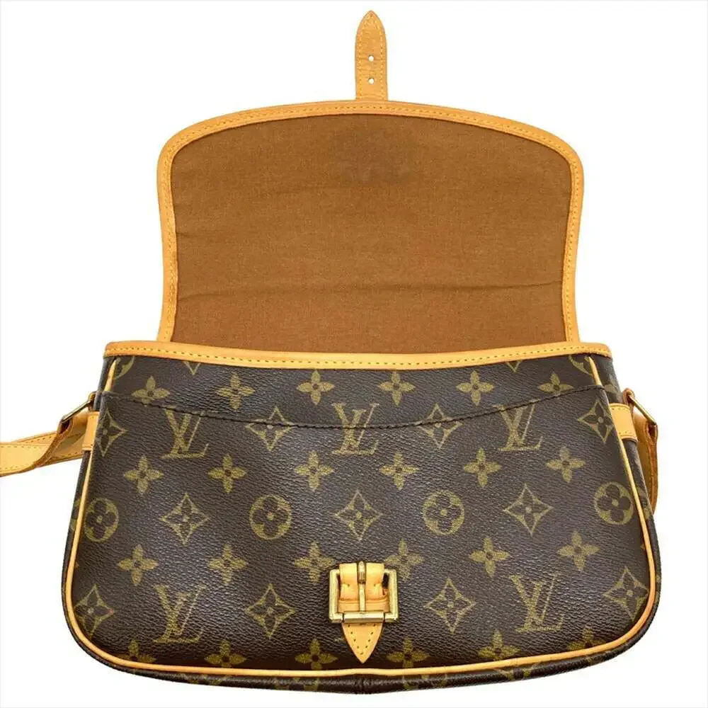 LOUIS VUITTON Authentic Brown Monogram Canvas Shoulder Bag